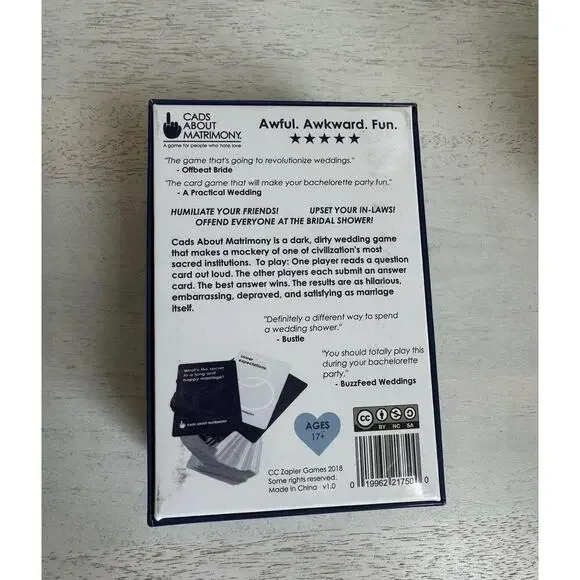 Cads About Matrimony card game - Picture 2 of 4